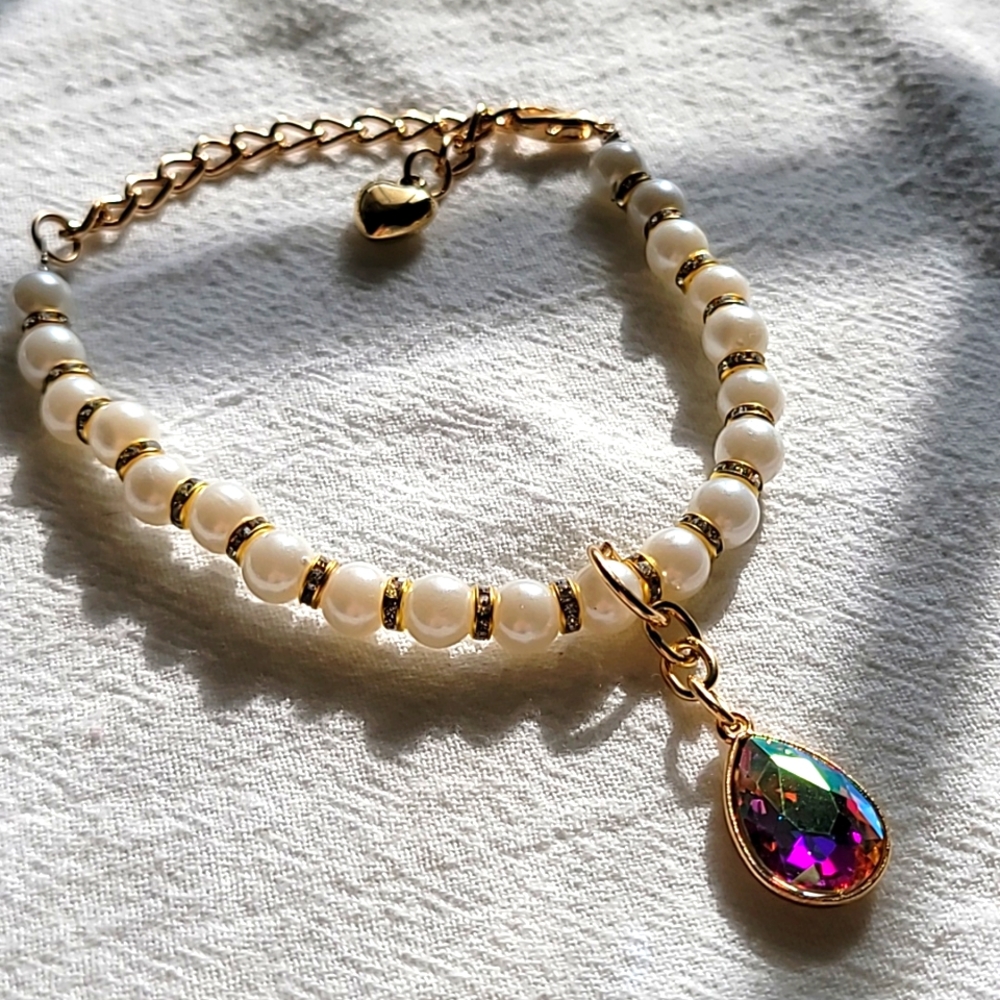 LARGE Faux Pearl Pet Necklace